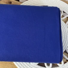 Bio organický bavlněný náplet modrofialový, Látky OliVe