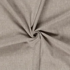 Lněné chambray s rybí kostí hnědé, Látky OliVe Lněné chambray s rybí kostí hnědé, Látky OliVe