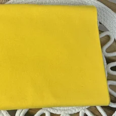 Bio organický bavlněný náplet žlutý, Látky OliVe
