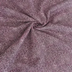 Počesaná teplákovina rybí kost fialková, Látky OliVe