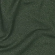 Jeans žakárový úplet v tmavě zelené barvě s denim strukturou – látka vhodná na šití oblečení.