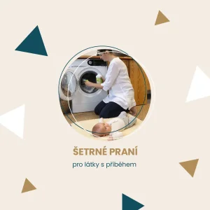 Šetrné praní pro látky s reaktivním tiskem