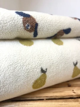 Teddy fleece - jemný beránek na mikiny, cardigany a kabáty