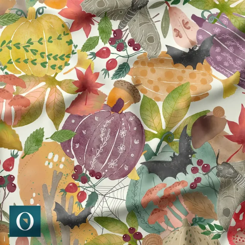 Zimní softshell s fleece 10000/3000 Podzimní, měřítko