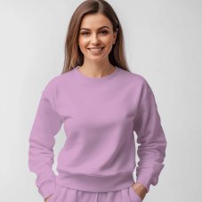 Bio organický bavlněný úplet krokus