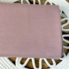 Bio organický bavlněný náplet starorůžový, Látky OliVe