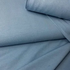 Bio organický bavlněný úplet denim, Látky OliVe