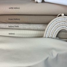 Žebrované úplety, odstíny béžové