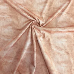 Letní pružný softshell meruňkový s jeans efektem