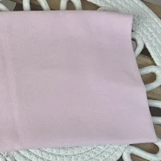 Bio organický bavlněný náplet světle růžový, Látky OliVe