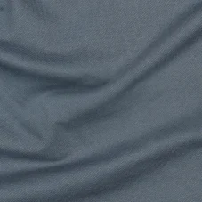 Jeans žakárový úplet v modrošedé barvě s denim strukturou – látka vhodná na šití oblečení.