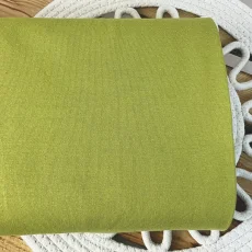 Bio organický bavlněný náplet limeta, Látky OliVe