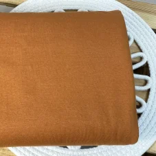 Bio organický bavlněný náplet karamelový