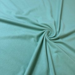 Bio organický soft touch úplet tmavý mint, Látky OliVe Bio organický soft touch úplet tmavý mint, Látky OliVe