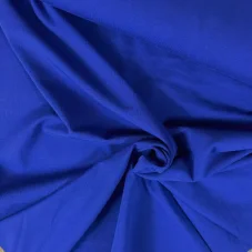 Bio bavlněný úplet královsky modrý, látky OliVe