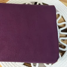 Bio organický bavlněný náplet grape, Látky OliVe