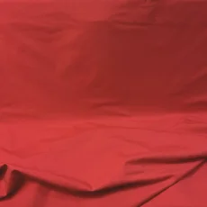Bio organický bavlněný úplet červený, látky OliVe