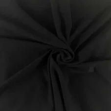 Bio organický bavlněný úplet černý, Látky OliVe