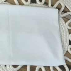 Bio organický bavlněný náplet bílý, Látky OliVe