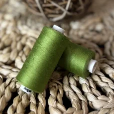 Univerzální polyesterová nit Hagal Unipoly v návinu 500m, zelenožlutá