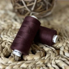 Univerzální polyesterová nit Hagal Unipoly v návinu 500m, rudohnědá