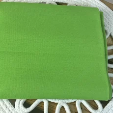 Bio organický bavlněný náplet zelené jablko, Látky OliVe