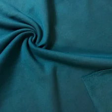 Hebká petrolejová teplákovina 320 g/m² – kvalitní bavlněná látka od Látky OLiVe.