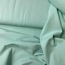 Bio organický bavlněný úplet světlý mint, Látky OliVe