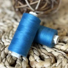 Univerzální polyesterová nit Hagal Unipoly v návinu 500m, modrozelená