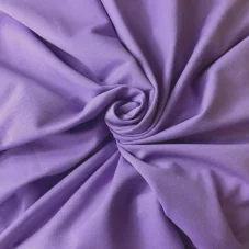 Bavlněný úplet šeříkový, látky OliVe