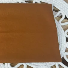 Bio organický bavlněný náplet sierra hnědý, Látky OliVe