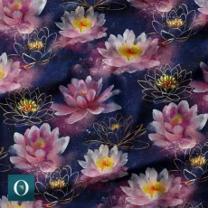 Winter-Sofshell mit Fleece 10000/3000 Seerosen, Mockup