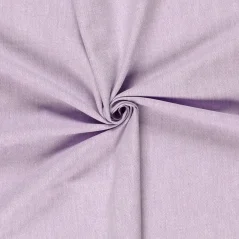 Lněný chambray s jemným vzorem rybí kosti v šeříkové barvě, elegantní a strukturovaný přírodní materiál. Lněný chambray s jemným vzorem rybí kosti v šeříkové barvě, elegantní a strukturovaný přírodní materiál.