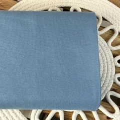 Bio organický bavlněný náplet denim, Látky OliVe Bio organický bavlněný náplet denim, Látky OliVe