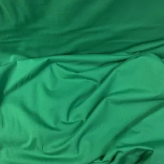 Bio organický bavlněný úplet jasně zelený, Látky OliVe