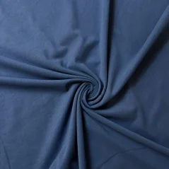 Bio organický soft touch úplet indigo modrý, Látky OliVe Bio organický soft touch úplet indigo modrý, Látky OliVe