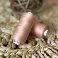 Univerzální polyesterová nit Hagal Unipoly v návinu 500m, růžovohnědá