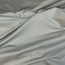 Bavlněný úplet stříbřitě šedý, Látky OliVe