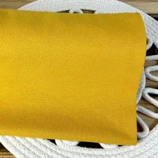 Bio organický bavlněný náplet hořčicový, Látky OliVe