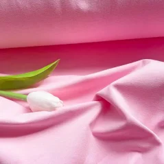 Bavlněný úplet světle růžový, látky OliVe Bavlněný úplet světle růžový, látky OliVe