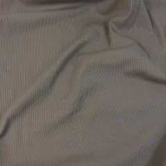 Žebrovaný úplet taupe Žebrovaný úplet taupe