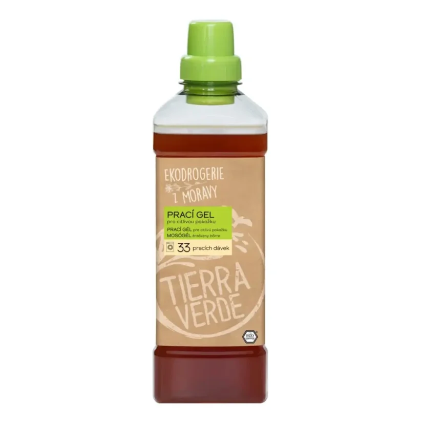 Prací gel Tierra Verde pro citlivou pokožku, Látky OliVe Prací gel Tierra Verde pro citlivou pokožku, Látky OliVe