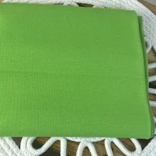 Bio organický bavlněný náplet zelené jablko, Látky OliVe